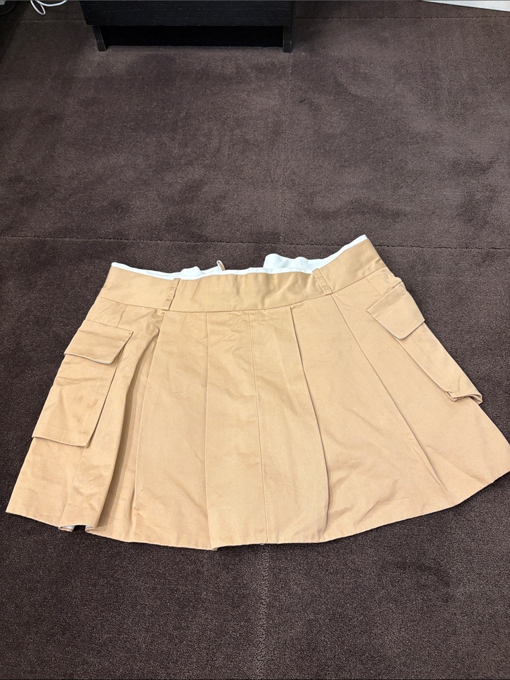Maje skort beige size 40